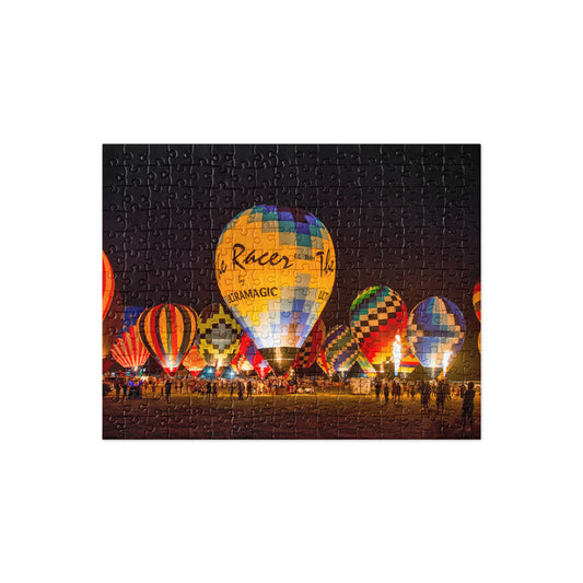 Balloon Night Glow Jigsaw puzzle