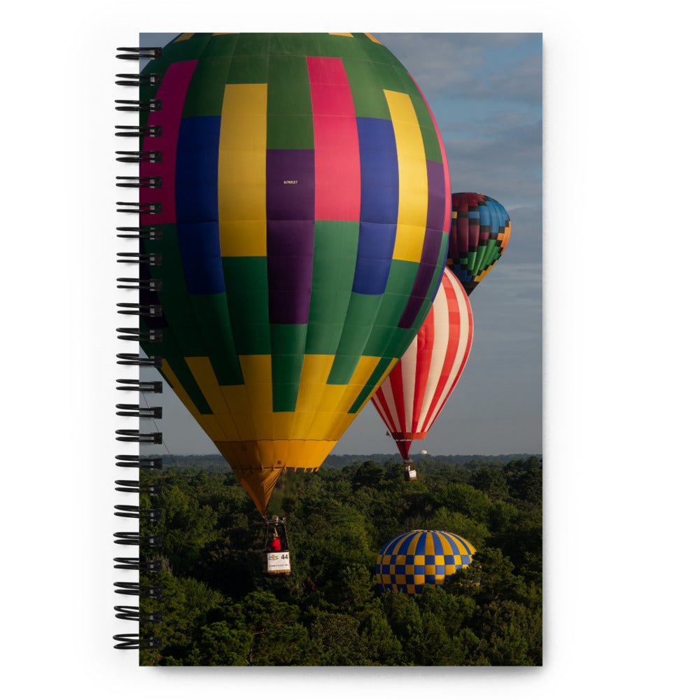 Balloon Spiral notebook