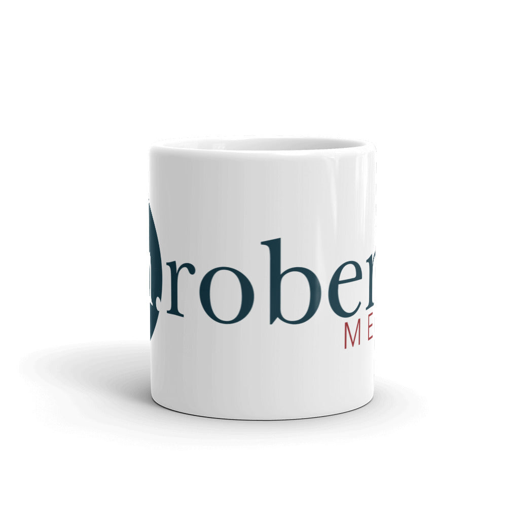M. Roberts Media - White glossy mug